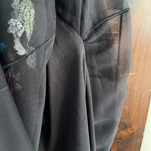 eShakti embroidered tulle overlay dress size 18 - Picture 10 of 12